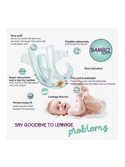 Bambo Nature Junior 12-22 Kg, Size 5, 27 Pieces
