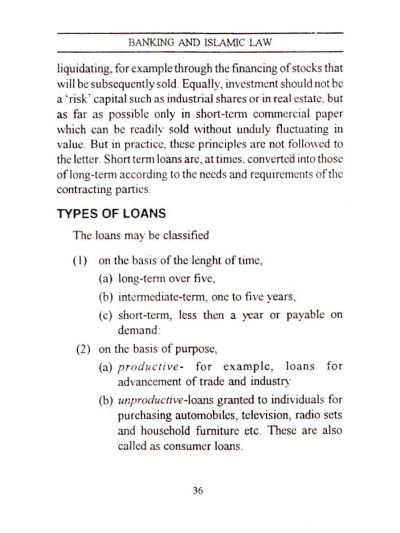 Banking and Islamic Law