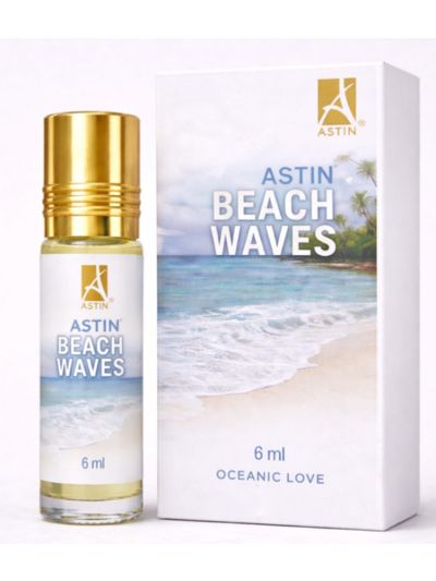Astin Beach Waves Attar | Aqua, Fresh, Breezy (3 ml & 6 ml)