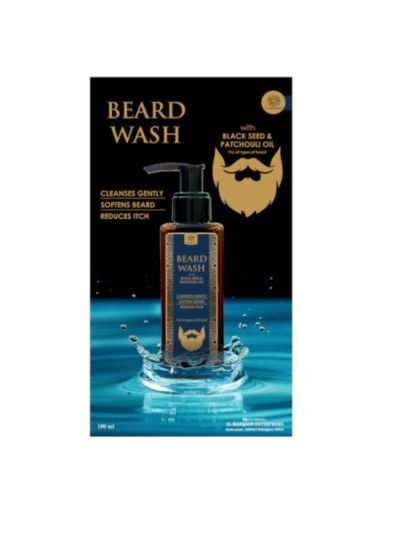 AL MASNOON Beard Care Kit Combo (Pack of 3) | Beard Oil (30ml) for Growth,| Made with Natural Ingredients | Complete Beard Grooming Set 
