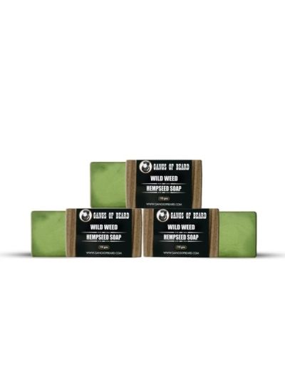 Men's Wild Weed Soap Pack of 3