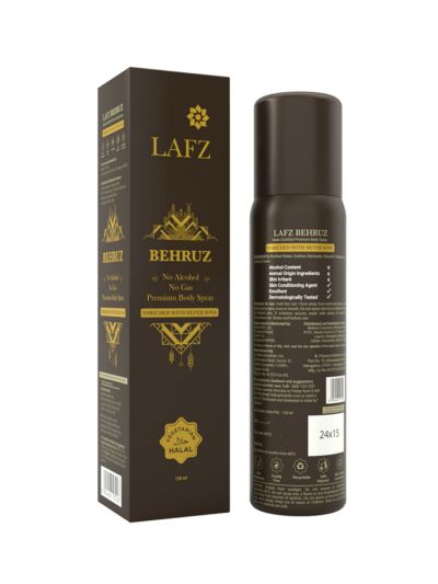 Behruz No Alcohol No Gas Premium Body Spray For Men (120 ml)