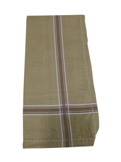 Dark Beige Color Handkarchief 