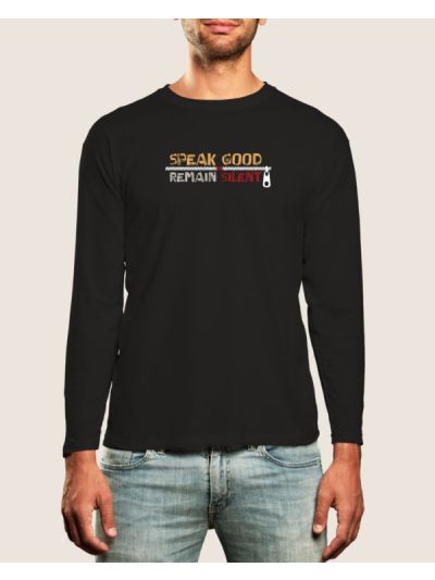 Speak Good Full Sleeve T-Shirt