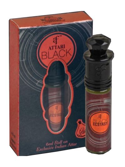 Attari Black Attar - 6ML (Taj Series)