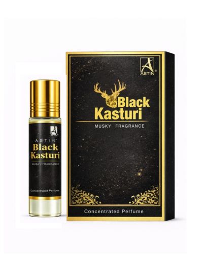 Astin Black Kasturi Attar | Bold Long-Lasting Scent (3 ML & 6 ML)