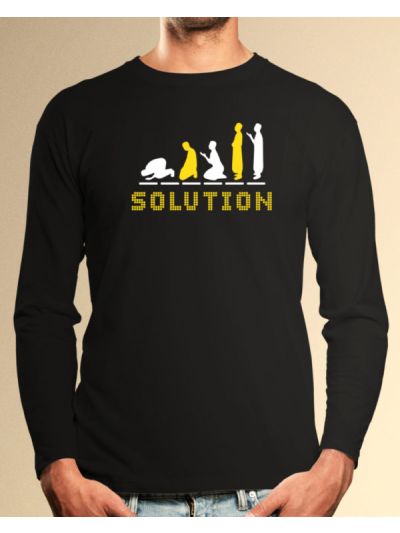 Salah Solution Full Sleeve T-Shirt
