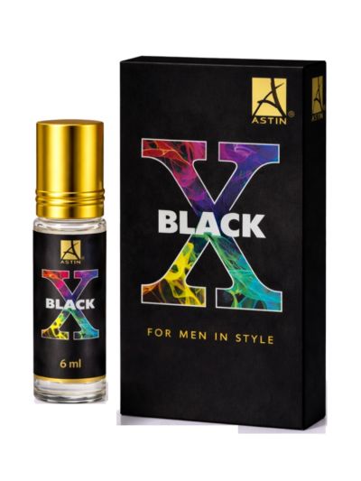 Astin Black X Attar | Bold & Long Lasting Perfume Oil (3 ML & 6 ML)