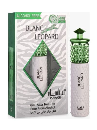 Manasik Blanc Leopard Attar (Pack Of 2)