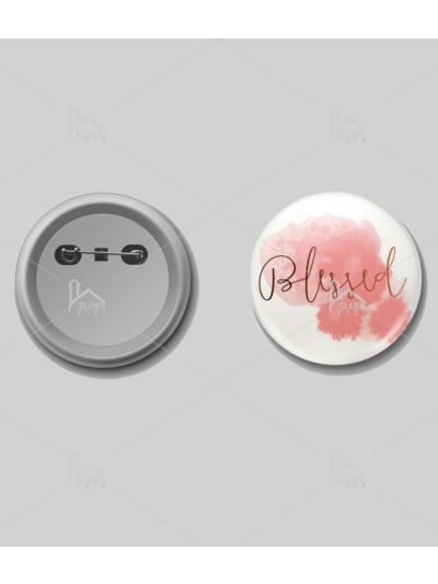 Blessed  Button Badge
