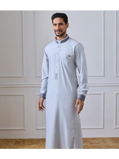 Al Noor Light Blue Prestige Thobe 