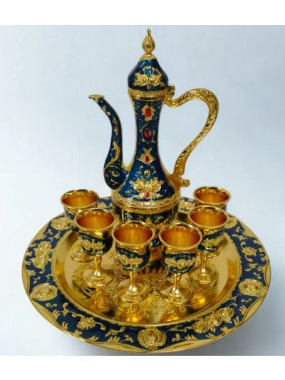 Arabic Style Jug Set (Blue)