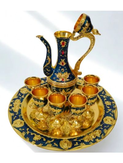 Arabic Style Jug Set (Blue)