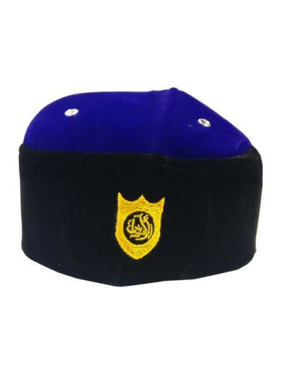 Black & Blue Indonesian Cap