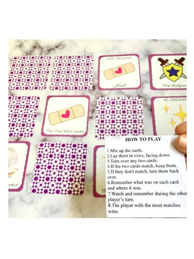 Names Of Allah Memory Game