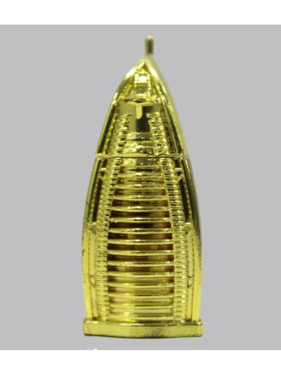 Golden Arabian Style Empty Attar Bottle