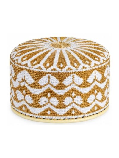 Bohra Handmade Zari Gold Cap