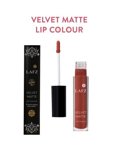 Brick Red - Transfer Proof & Smudge Proof Velvet Matte Lip Colour (5.5 ml)