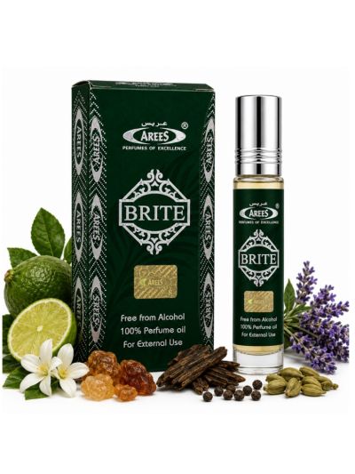 Arees Brite | Fresh, Citrus, Vibrant | Attar 8ml