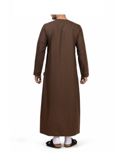 Brown Aplos Omani Thobe