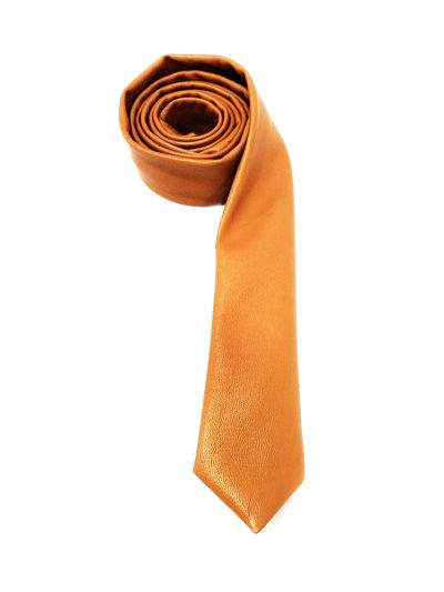 Brown Leather Tie