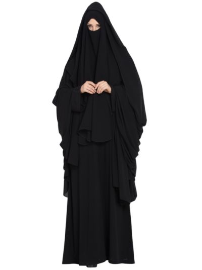 4 Piece Burqa Set
