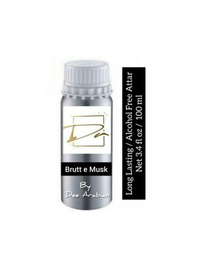 Dee Arabian Brut e Musk Attar Alcohol Free (100ml)