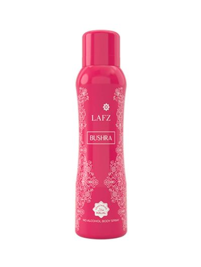 Bushra No Alcohol Body Spray For Women (150 ml)