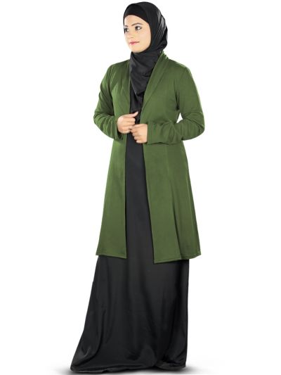 Haneefa Jersey Cardigan (Henna)
