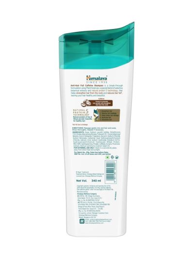Anti-Hair Fall Caffeine Shampoo 340ml