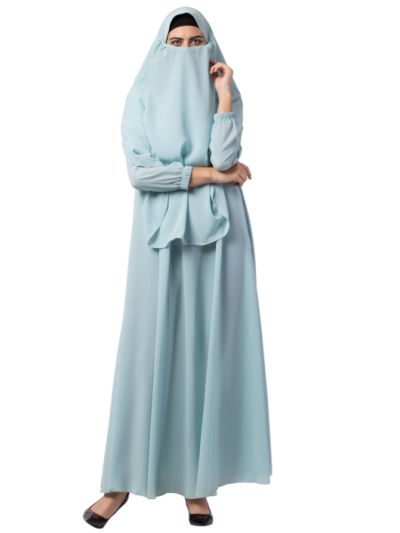 Umbrella Flare Abaya & Khimar Set