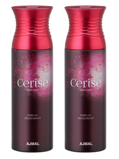 Ajmal Cerise & Cerise Deodorants for Women (pack of 2)