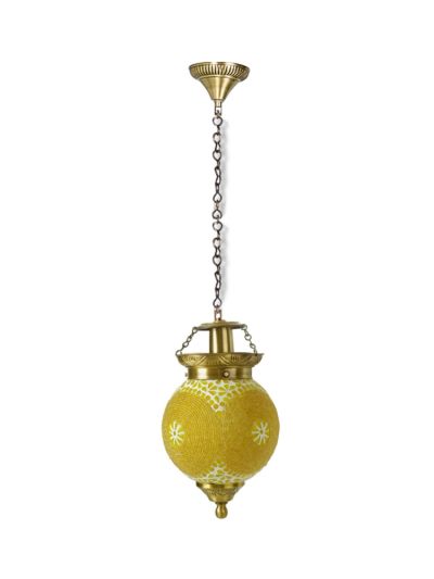 Chandni Gola Small Energy Saver Brass Hanging Light