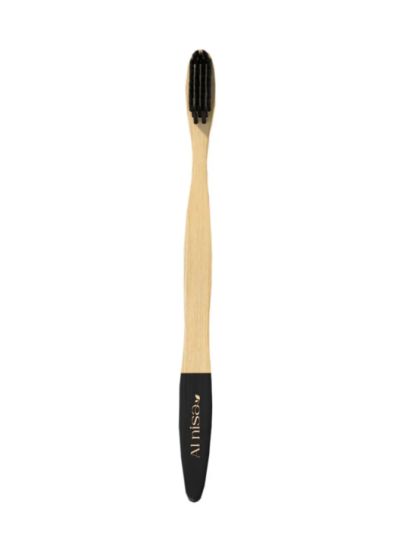 Activated Charcoal Bristles Wooden ToothBrush