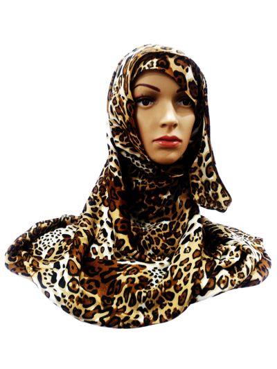 Cheetah Print Hijab