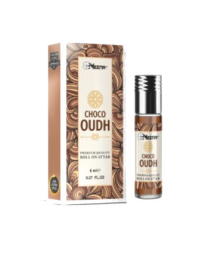 Meena Choco Oudh Attar - 8ML (Gold Series)