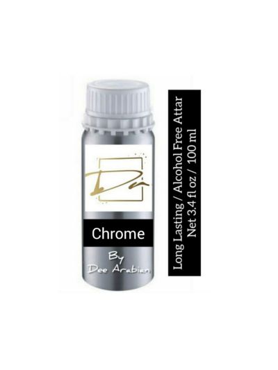 Dee Arabian Chrome Attar Alcohol Free (100ml)