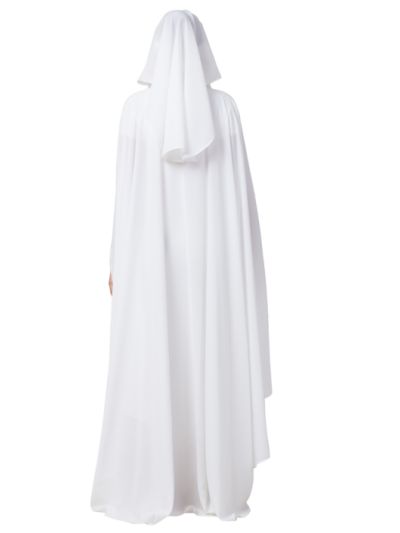 White Irani Kaftan and Naqaab Combo
