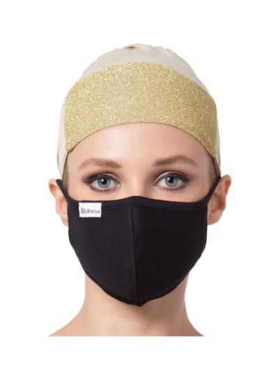 Under Hijab Shimmer Cap and Mask Combo