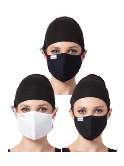 Under Hijab Cap and Mask Combo