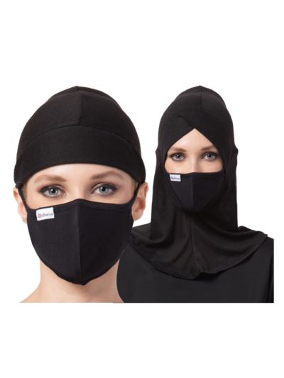 Under Hijab Cap and Mask Combo