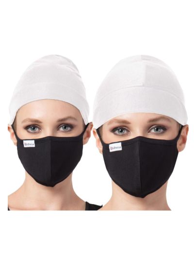 Under Hijab Cap and Mask Combo