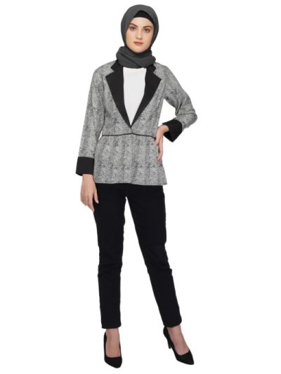 Salt & Pepper Jacket Coat