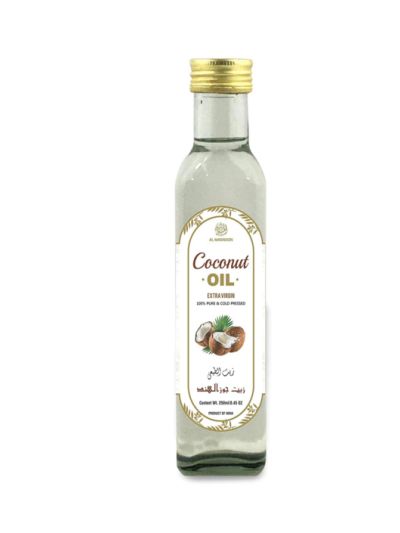 Al Masnoon Extra Virgin Coconut Oil (Natural Cold Pressed Oil) - 250ml