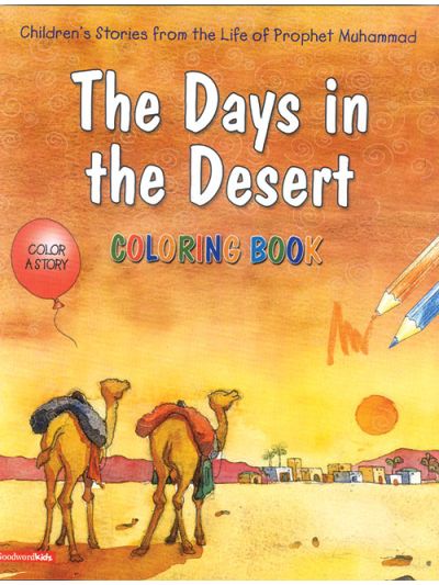 The Days in the Desert (Colouring Book)