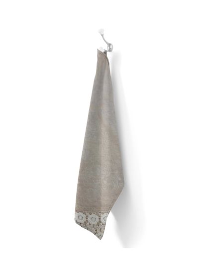 Cotton Lace Self Design Hijab 