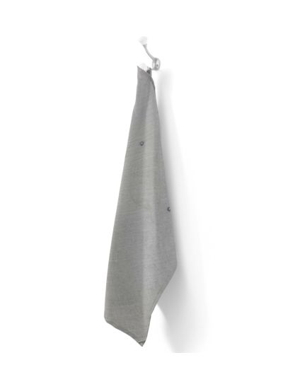 Grey Cotton Beads Hijab 
