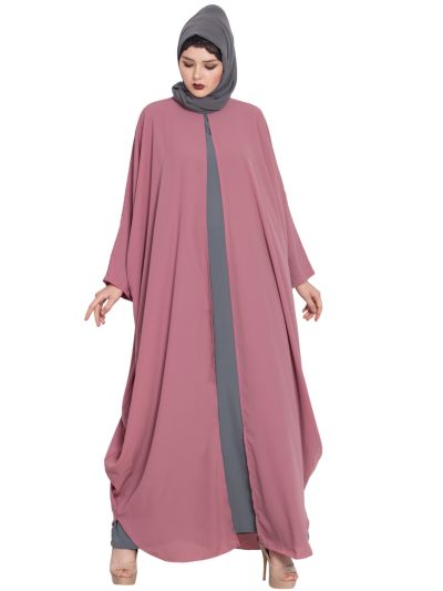 Emma Kaftan Style Free Size Cape with Inner Abaya