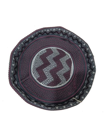 Multi Color Omani Cap - 21.5 Inches