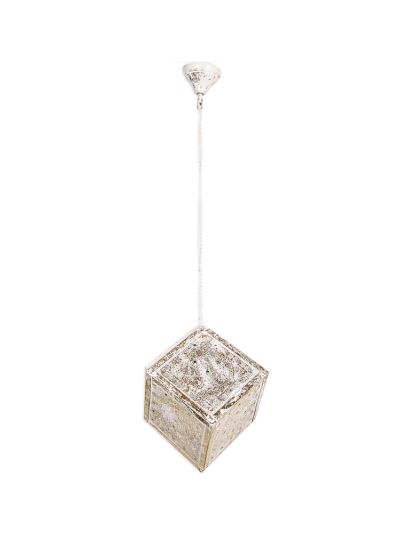 Lattice Cube Pendant Light